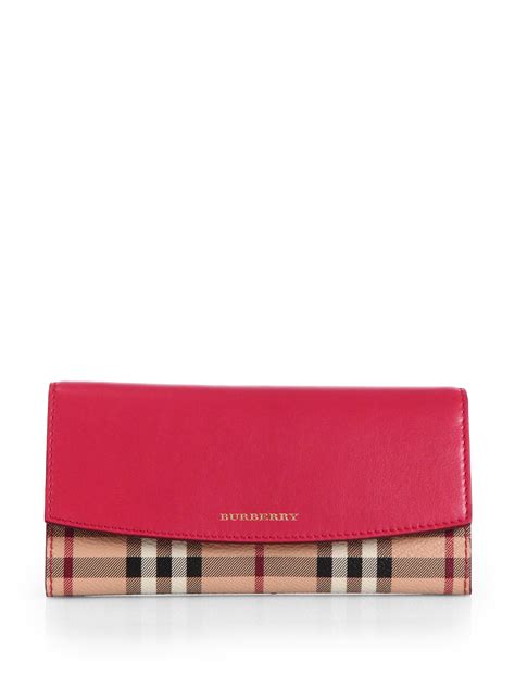 pink burberry wallet|authentic burberry wallet sale.